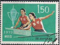 Korea (sev.) o Mi.1244 Sport - stolní tenis