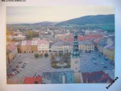 Moravská Třebová historický střed města cca 2000