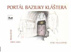 ČR 2003 Portál baziliky Porta Coeli, Známkový sešitek, Pofis