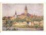 ČESKÝ KRUMLOV / mal.SOUČEK /r.1916?*BE127