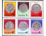 Polsko 1977 Polské mince, Michel č.2525-30 **