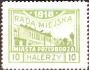 Polsko Městská pošta Przedborz 1918 Ulice, Michel č.12B *N