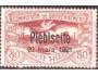 Horní Slezsko 1921 Plebiscit, přetisk, Michel č.39 *N