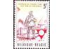 Belgie 1966 Poštovní kongres, přetisk,  Michel č.1440 **