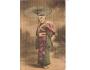 JAPONSKO = GEJŠA NA DŘEVĚNÉ DÝZE = VZÁCNÉ ! /r1919?*kb1999
