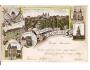 KOUŘIM = LITOGRAFIE + KOLÁŽ /rok1900?*kb2061