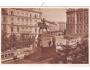 PRAHA VÁCL. NÁM TRAMVAJE PŘÍL. RAZ.  HRAD 28.X.1945 °54067R