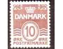 Dánsko 1937 Vlny, výplatní známka, Michel č.233 Ia *N