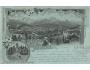INSBRUCK= KOLÁŽ+LITOGRAFIE /ALPY= DOLOMITY=rok1900*BE3016