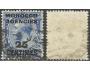 Maroko - britská pošta 1925 francúzska mena č.14