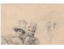 ŽENA V KLOBOUKU = MILENCI /rok1900?*BE4820