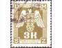 Protektorát 1943 Služební II. vydání Orlice, č.SL22 raz.