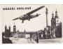 HRADEC KRÁLOVÉ =KOLÁŽ LETADLO=rok1947?*A8517
