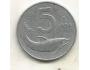 Italy 5 lire, 1954 (A9)