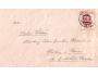 1949 Hodonín 2 dopis adresovaný na skautský tábor Junáka Hůr