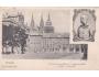 PRAHA HRAD r.1907 UPOMÍNKA NA NÁVŠTĚVU CÍSAŘE NAKL. °808