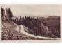 1947 Beskydy - Bumbalka. Horská silnice na Slovensko, v poz