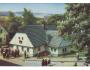 1960 Hronov - rodný dům Aloise Jiráska, barevná pohlednice n
