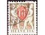 Švýcarsko 1924 Doplatní, Číslo držící 2 ženy, Michel č.P43x