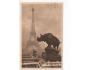 Paříž Eifelova věž r.1922 prošlá,U3/30