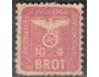 Německo - Reich, cca 1943, přídělová známka na chleba pro ro
