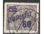 ČSR 1926 Doplatní, HaV přetisk 60/400h, Pofis č.DL46A, raz.