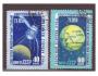 SSSR Mi 2336 - 2337, kosmos, kosmická tělesa
