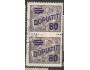 ČSR 1926 Doplatní Ha V přetisk 60/400h, Pofis č.DL46A I.+II