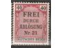 Německo -Reich 1903 Text Frei..., Michel č.D7 raz.