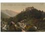 PERNŠTÝN ÚDOLÍ A HRAD r. 1907 NAKL J. VALA °HC438