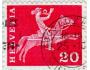 Švýcarsko o Mi.0699y poštovní jezdec
