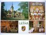 Zámek Lešná sbírka porcelánu a stříbra dámský salonek 1974