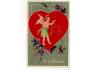 Přání k Valentinu dítě,váhy,prošlá r.1930 SV9/20