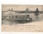 Stralsund - Rügen loď s vagony prošlá r.1902 SV10/52