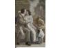 MILENCI-UMĚLECKÉ FOTO-KOLOROVÁNO / r.1925 / M366-42