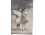 DĚTI-UMĚLECKÉ FOTO-KOLOROVÁNO / r.1915 / M366-98