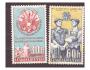 IV. celostátní sjezd JZD - Pof. 1039 -1040. Emblém JZD.. **