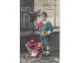 DĚTI-UMĚLECKÉ FOTO-KOLOROVÁNO / r.1930 / M366-122
