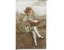 DĚTI-UMĚLECKÉ FOTO-KOLOROVÁNO / r.1930 / M366-123