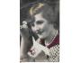 ŽENA-UMĚLECKÉ FOTO-KOLOROVÁNO / r.1938 / M366-180