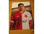 Taras Kačaraba - Slavia Praha - orig. autogram