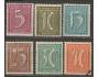 Německá říše (*)Mi.158ad83 Výplatní - číslice (6x)