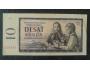 10 Kčs bankovka 1960 série J95 358167