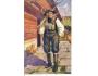 KROJ /muž s FAJKOU A VIDLAMA /r.1918?*ba749