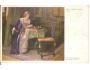 ŽENA V POKOJI - mal.HORWARTER /r.1920?*bz102