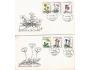 FDC 1148-53 Květiny 1960