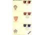 FDC 1792-7 Znaky měst 1969