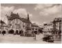 Dvůr Králové nad Labem náměstí auto cca r.1953 °53064