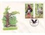 Litva 1991 Chránění ptáci, Michel č.489-90 FDC