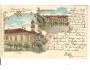 ZENTAROL-CSOKA / KOLÁŽ + LITOGRAFIE / UHRY /rok1898*bf821